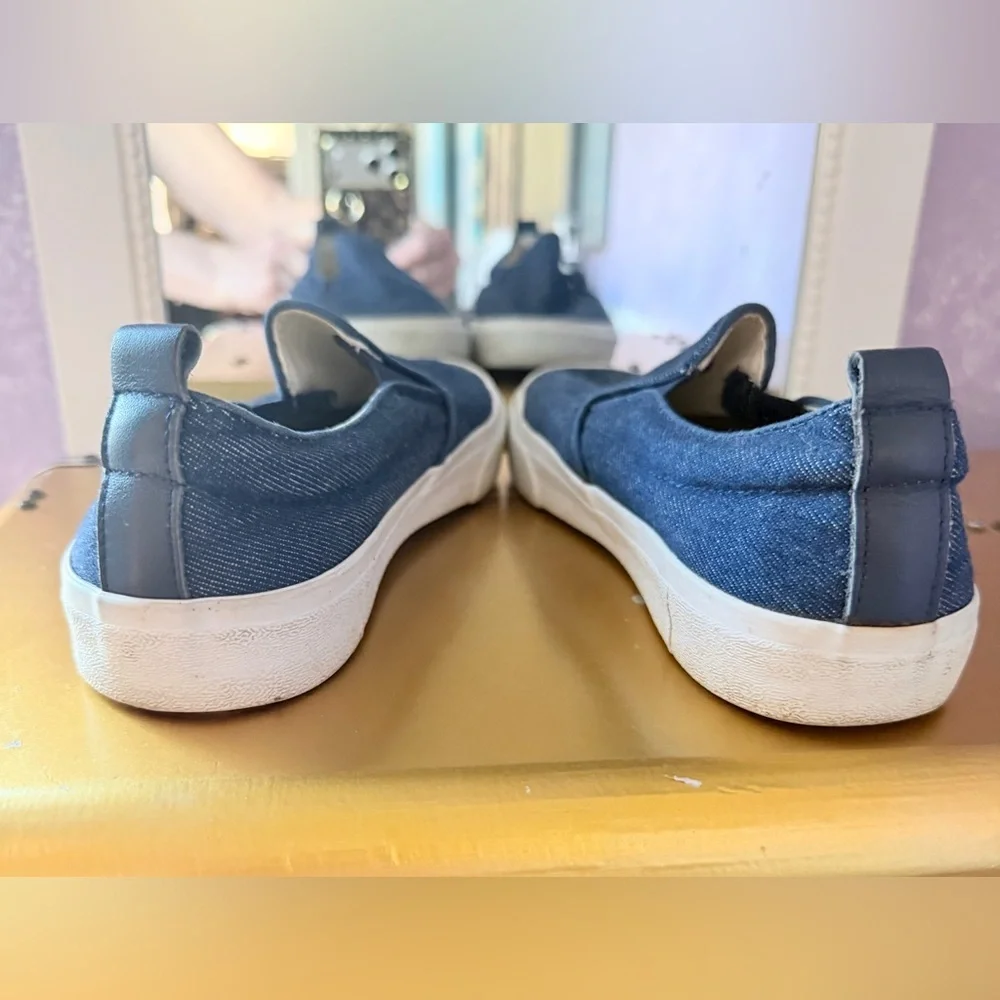 GAP Blue Denim Slip-On Shoes